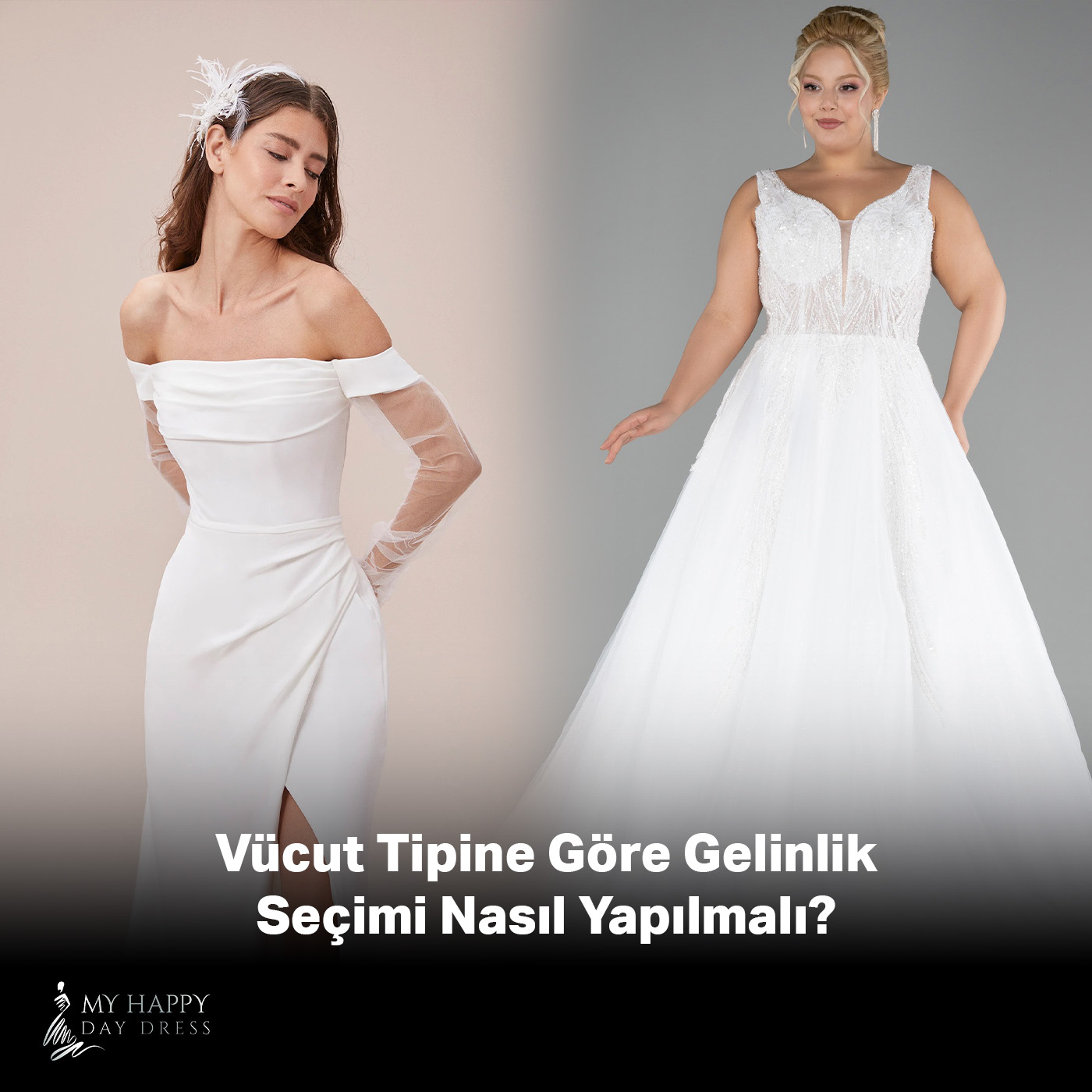 vücut tipine göre gelinlik seçimi