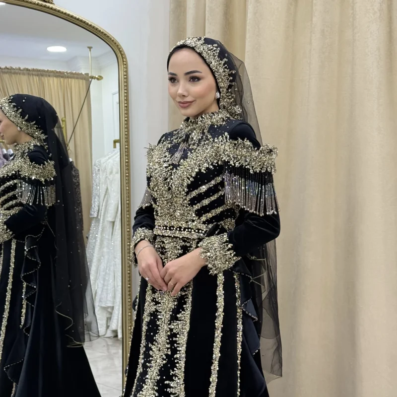 SİYAH BALIK KAFTAN 14.500₺ BEDEN 36-38-40-42(1)